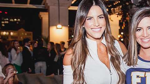 Pamela Silva-Conde en su Gala a Beneficio de la beca