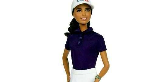 La muñeca Barbie en honor a la golfista mexicana Lorena Ochoa.