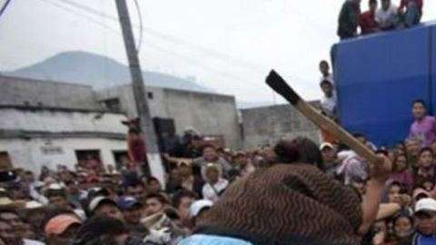 Linchamientos. Foto Archivo