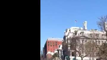 El acceso a la Casa Blanca fue cerrado.