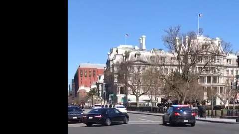El acceso a la Casa Blanca fue cerrado.