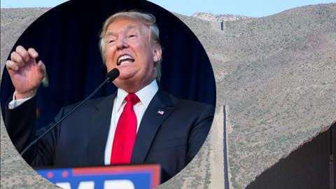 Trump llega a la frontera a revisar personalmente los prototipos de su controvertido muro fronterizo