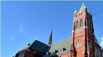 La iglesia católica "Our Lady of Grace" fue construida en 1876