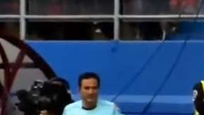 Sergio Ramos abandonó cinco minutos el partido para ir al baño con suma urgencia