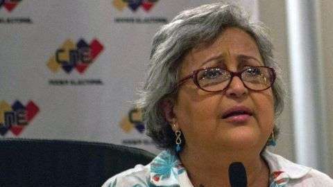 Tibisay Lucena, presidenta del Consejo Nacional Electoral de Venezuela, afirmó que la fecha exacta de las elecciones será discutida próximamente.