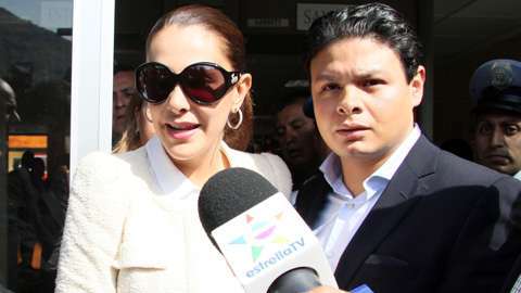 Ninel Conde y Giovanni Medina.