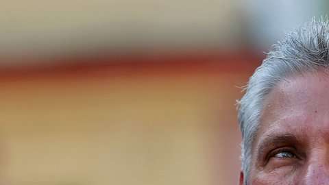 Miguel Díaz-Canel sucederá a Raúl Castro. AFP