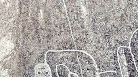 Las nuevas figuras tienen representaciones humanas y no solo geométricas o lineales como las de Nasca. LUIS JAIME CASTILLO/DIEGO OCHOA/ PROYECTO PARACAS