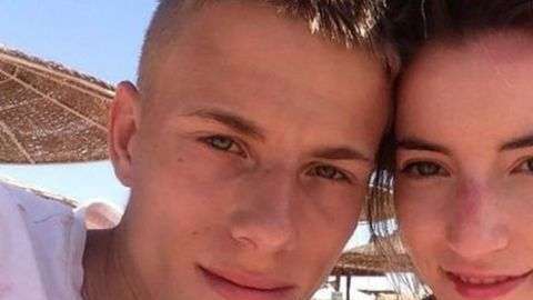 La pareja se conoció cuando tenía 16 años.