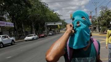 Protestas ciudadanas contra la reforma del seguro social. Getty Images