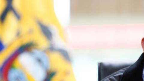 Ministro del Interior de Ecuador, César Navas.