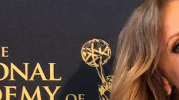 Lili Estefan con su Daytime Emmy