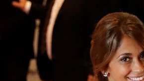 Lionel Messi y Antonella Rocuzzo.