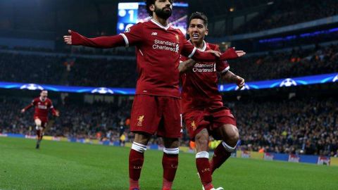 Mohamed Salah volvió a brillar por Liverpool. EFE