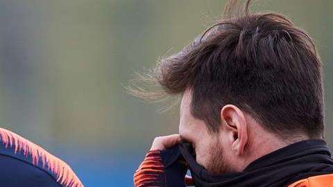 Messi sigue presentando molestias en el aductor y el isquiotibial