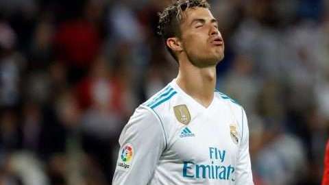 El delantero portugués del Real Madrid, Cristiano Ronaldo le dio el empate a su equipo ante el Athletic de Bilbao. (Foto: EFE / Juanjo Martín)