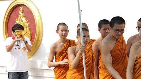 Monjes budistas. EFE