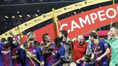 Barcelona conquistó la edición 2017-18 de la Copa del Rey