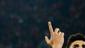 Marco Asensio celebra su gol al Bayern Munich