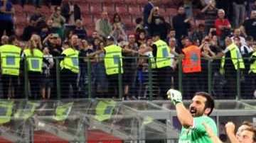 Jugadores de la Juventus de Turín de la Serie A celebran su triunfo ante el FC Inter. (Foto: EFE/EPA/MATTEO BAZZI)