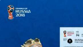 La FIFA presentó el diseño de los boletos del Mundial de Rusia 2018