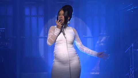 Cardi B en SNL.