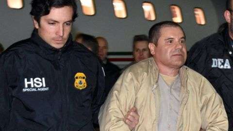 "El Chapo" fue extraditado a EEUU en enero de 2017.