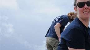 Viajan desde Massachussets hasta Florida para liberar a 14 tortugas.