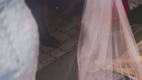 Un perro callejero irrumpe en la boda de esta pareja que acaba por adoptarlo.