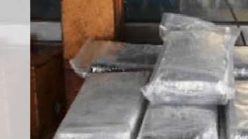 La droga incautada por los agentes del CBP