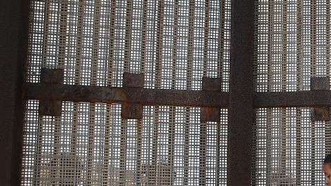 La valla de la frontera EEUU-México en San Diego, California