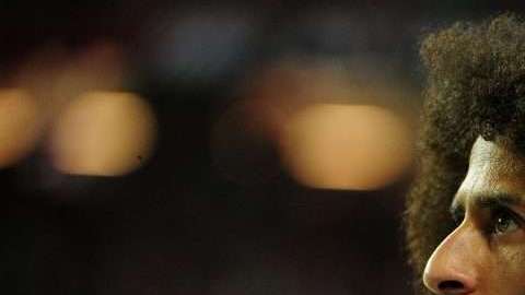 Colin Kaepernick con el uniforme de los San Francisco 49ers.