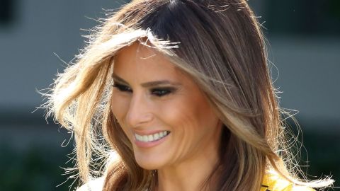 La primera dama Melania Trump.