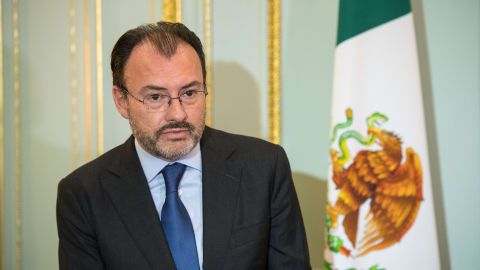 Luis Videgaray, canciller de Mëxico.