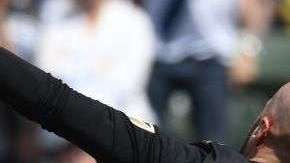 Gozaban los hinchas de LAFC pero apareció Zlatan Ibrahimovic.  MARK RALSTON/AFP/Getty Images