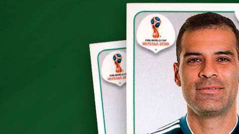 Esta sería la estampa de Rafa Márquez en el álbum Panini del Mundial de Rusia 2018