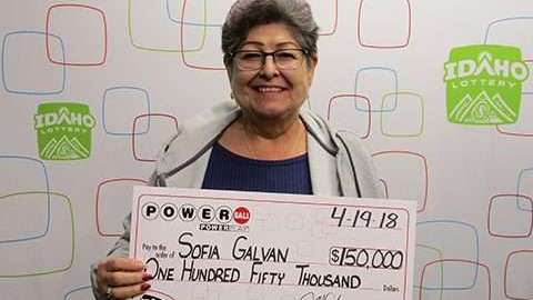 Sofia Galvan, ganadora de la lotería Powerball, vive en Idaho.