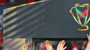 Jugadores de Necaxa en festejo con el trofeo de campeon de la Copa Corona MX del Clausura 2018. (Foto: Imago7/Jorge Barajas)
