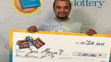 José Mesa no podía creer en su buena suerte.