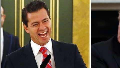 Donald Trump y Enrique Peña Nieto defienden a su manera la candidatura conjunta -junto a Canadá- para el Mundial de fútbol 2026.