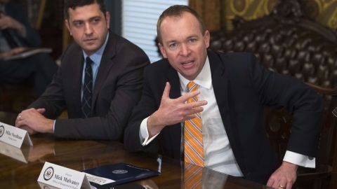 El republicano, Mike Mulvaney, es el director de la Oficina de Gestión del Presupuesto y desde hace unos meses el controversial director interino de la CFPB. / SAUL LOEB/AFP/Getty Images