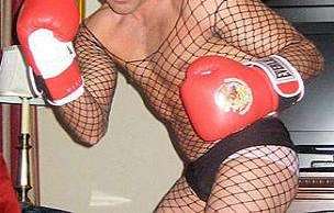 Una de las fotos de Oscar de la Hoya que desató la polémica en el 2007.