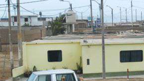 Los restos de niños y animales fueron encontrados en medio de un complejo de viviendas residenciales en el distrito de Huanchaco, al norte de Perú.