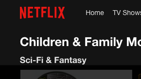 Ciencia ficción infantil en Netflix