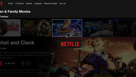 Ciencia ficción infantil en Netflix