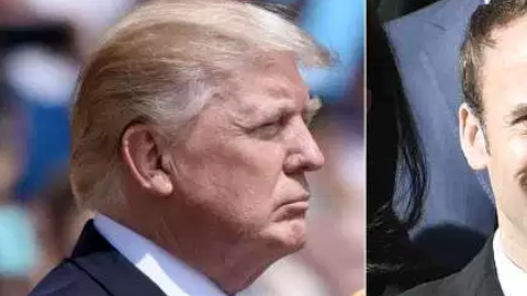 Macron llega este lunes a Washington a reunirse oficialmente con el presidente Trump