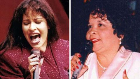 Selena y Yolanda Saldívar.