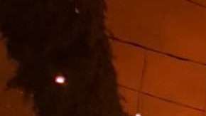 El fuego terminó con el día más importante de los recién casados.