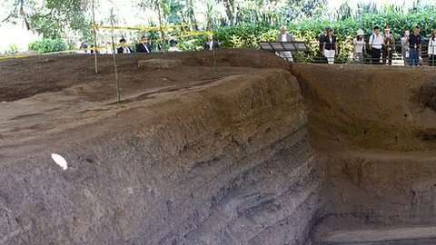 Joya de Cerén, en El Salvador, es uno yacimiento arqueológico.