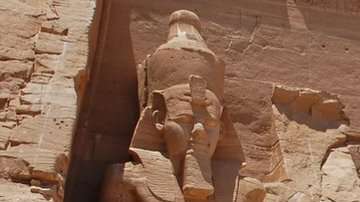 El Templo de Abu Simbel.